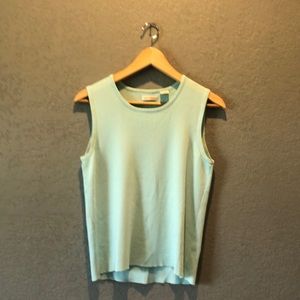 Cool blue tank top